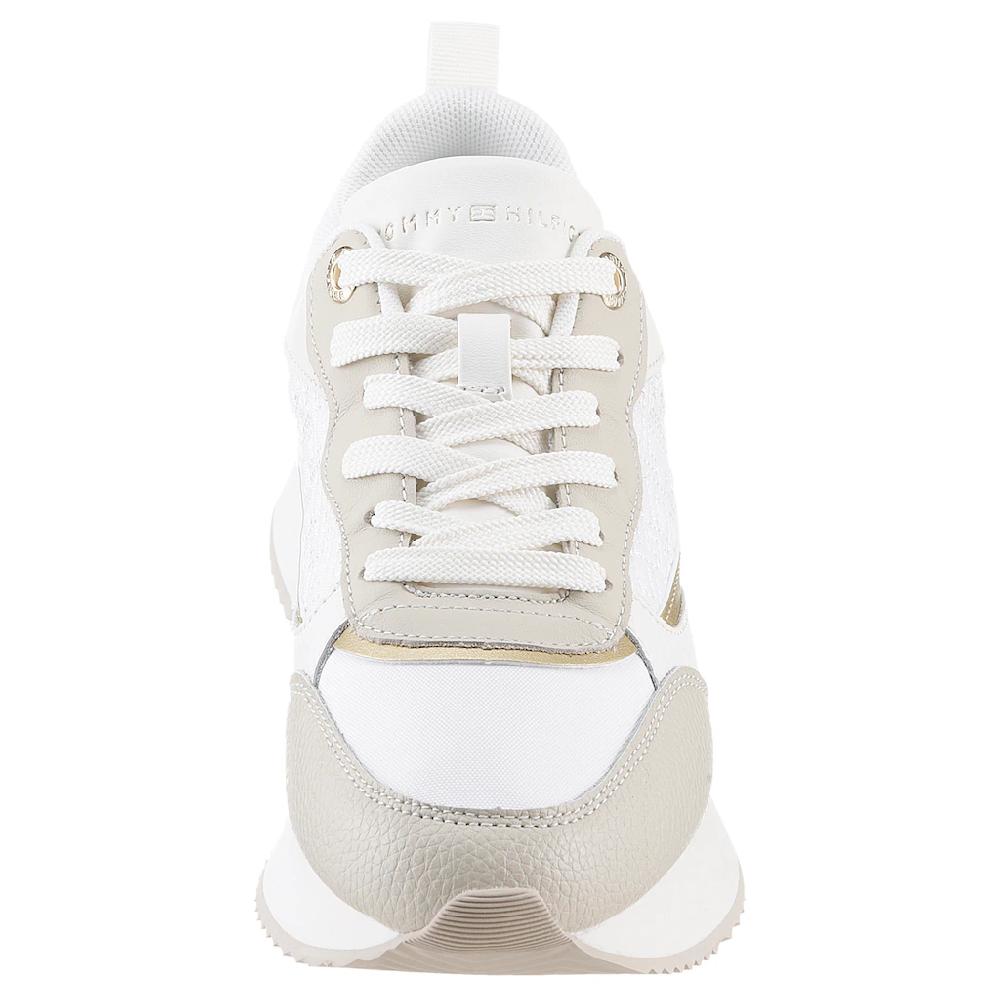 Tommy Hilfiger Plateausneaker »MONOGRAM RUNNER« Freizeitschuh Halbschuh Schnürschuh Mit TH-Monogramm Online Bestellen
