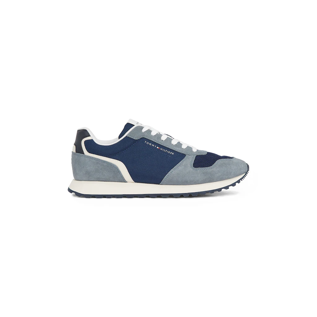 Tommy Hilfiger Plateausneaker »NEW RUNNER EVA MIX« Freizeitschuh Halbschuh Schnürschuh Mit Kontrastbesätzen Online Bestellen