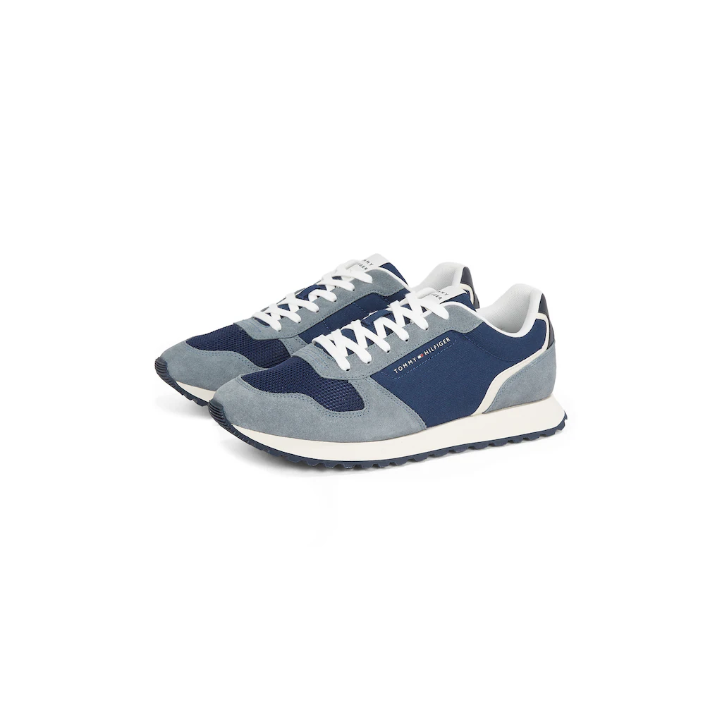 Tommy Hilfiger Plateausneaker »NEW RUNNER EVA MIX« Freizeitschuh Halbschuh Schnürschuh mit Kontrastbesätzen online bestellen