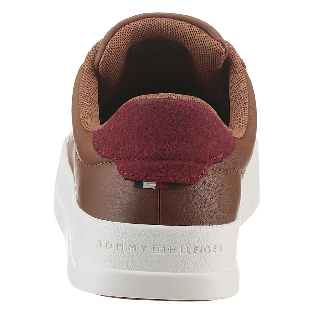 Tommy Hilfiger Plateausneaker »TH COURT SEASONAL WINTER 4A« Freitzeitschuh Schnürschuh Halbschuh Mit Gepolstertem Schaftrand Kaufen