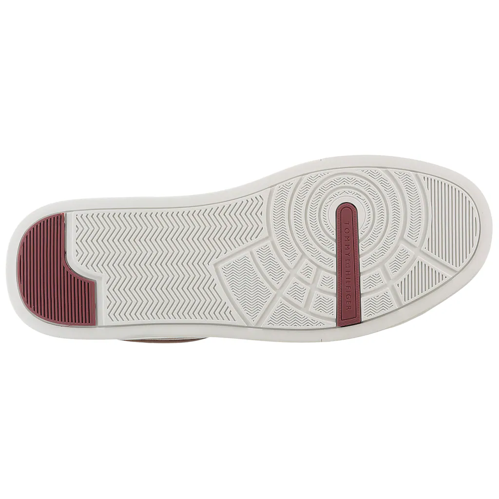 Tommy Hilfiger Plateausneaker »TH COURT SEASONAL WINTER 4A« Freitzeitschuh Schnürschuh Halbschuh Mit Gepolstertem Schaftrand Kaufen
