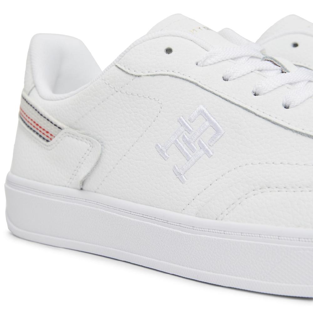 Tommy Hilfiger Plateausneaker »TH HERITAGE COURT SNEAKER STRPS« Freizeitschuh Halbschuh Schnürschuh Mit Seitlichem Monogramm Kaufen