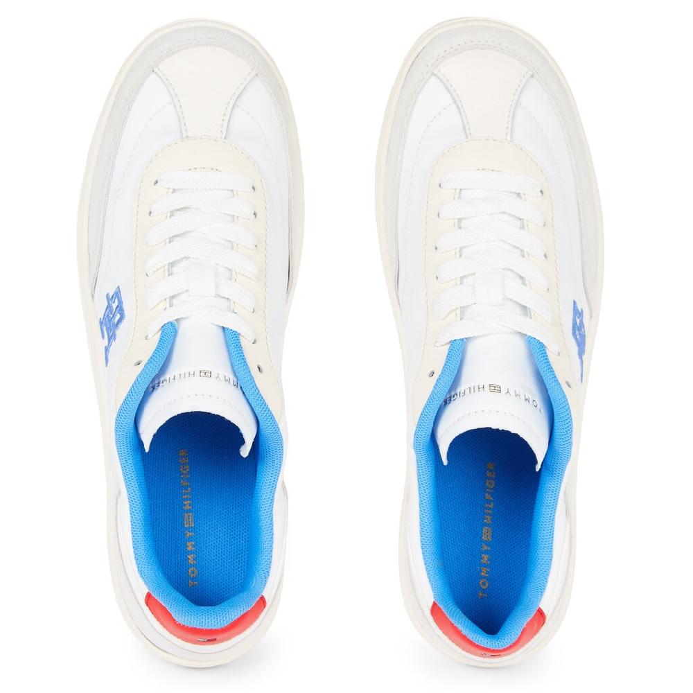 Tommy Hilfiger Plateausneaker »TH HERITAGE COURT SNEAKER« Mit TH-Logostickerei Freizeitschuh Halbschuh Schnürschuh Kaufen
