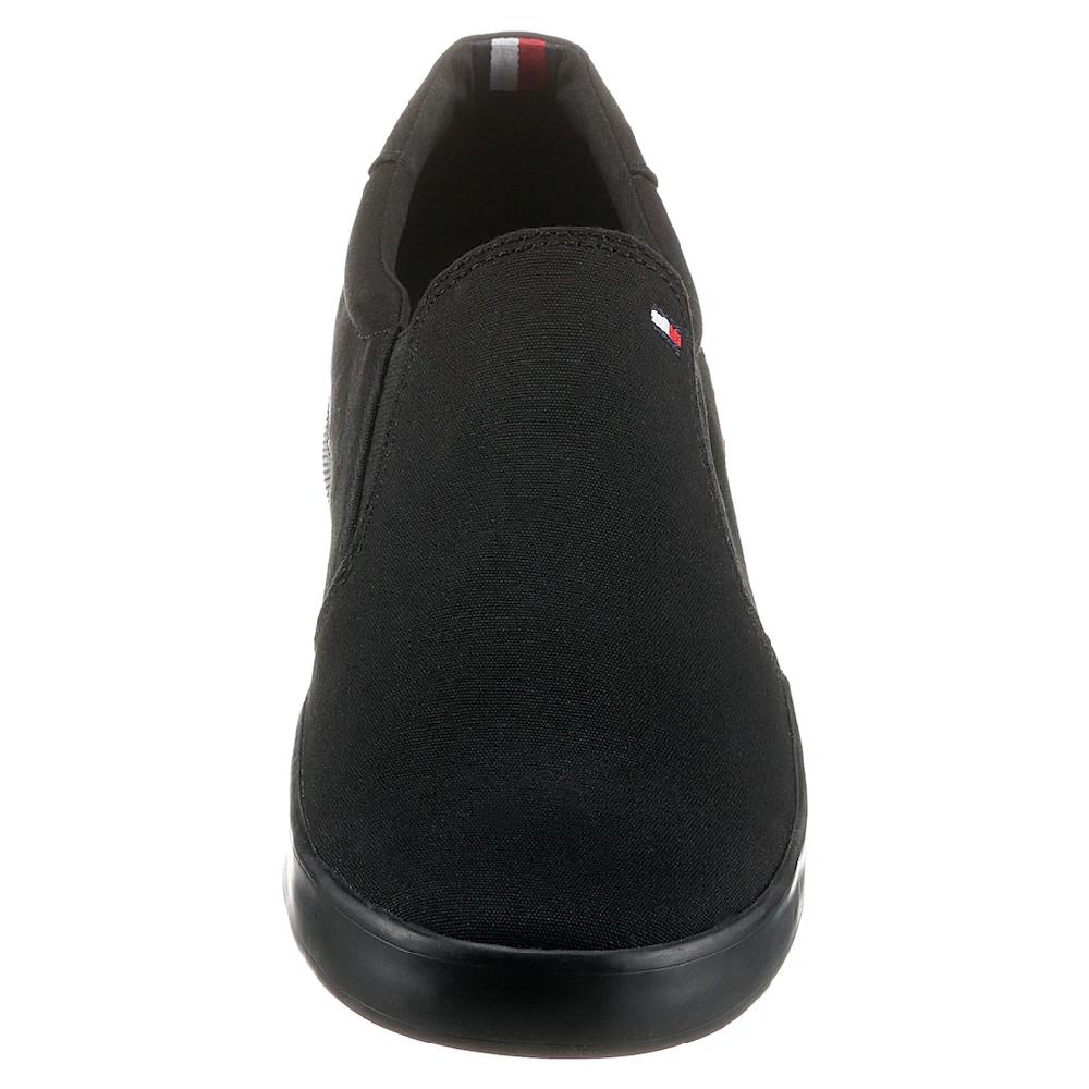 Tommy Hilfiger Slip-On Sneaker »ICONIC SLIP ON SNEAKER« Slipper Freizeitschuh Halbschuh Mit Seitlichen Stretcheinsätzen ▷ Für