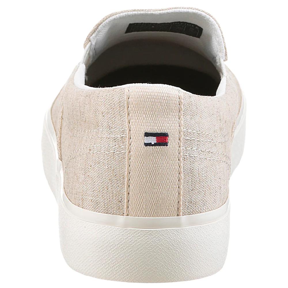 Tommy Hilfiger Slip-On Sneaker »TH HI VULC LOW SLIP ON CH« Freizeitschuh Schlupfschuh Halbschuh Mit Seitlichen Gummizügen
