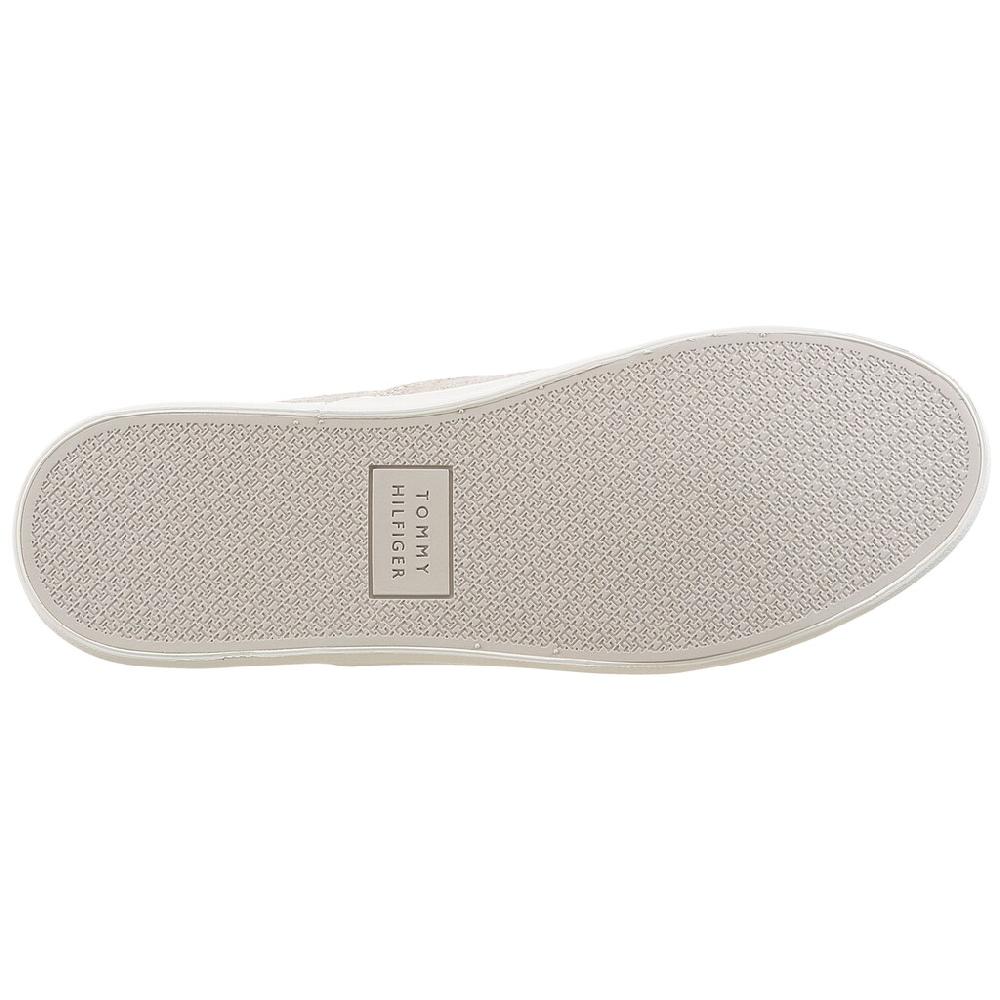 Tommy Hilfiger Slip-On Sneaker »TH HI VULC LOW SLIP ON CH« Freizeitschuh Schlupfschuh Halbschuh Mit Seitlichen Gummizügen