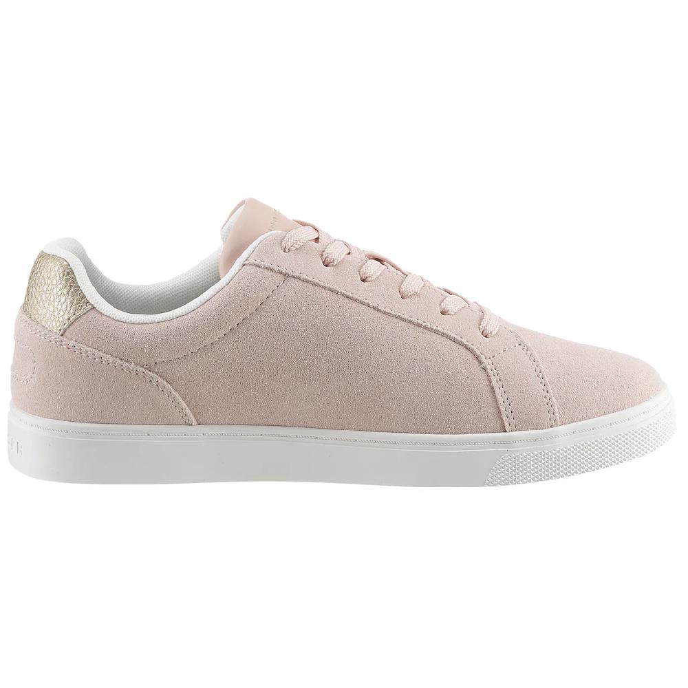 Tommy Hilfiger Sneaker »COLOR POP COURT SNEAKER« Freizeitschuh Halbschuh Schnürschuh Mit Gepolstertem Schaftrand Bestellen