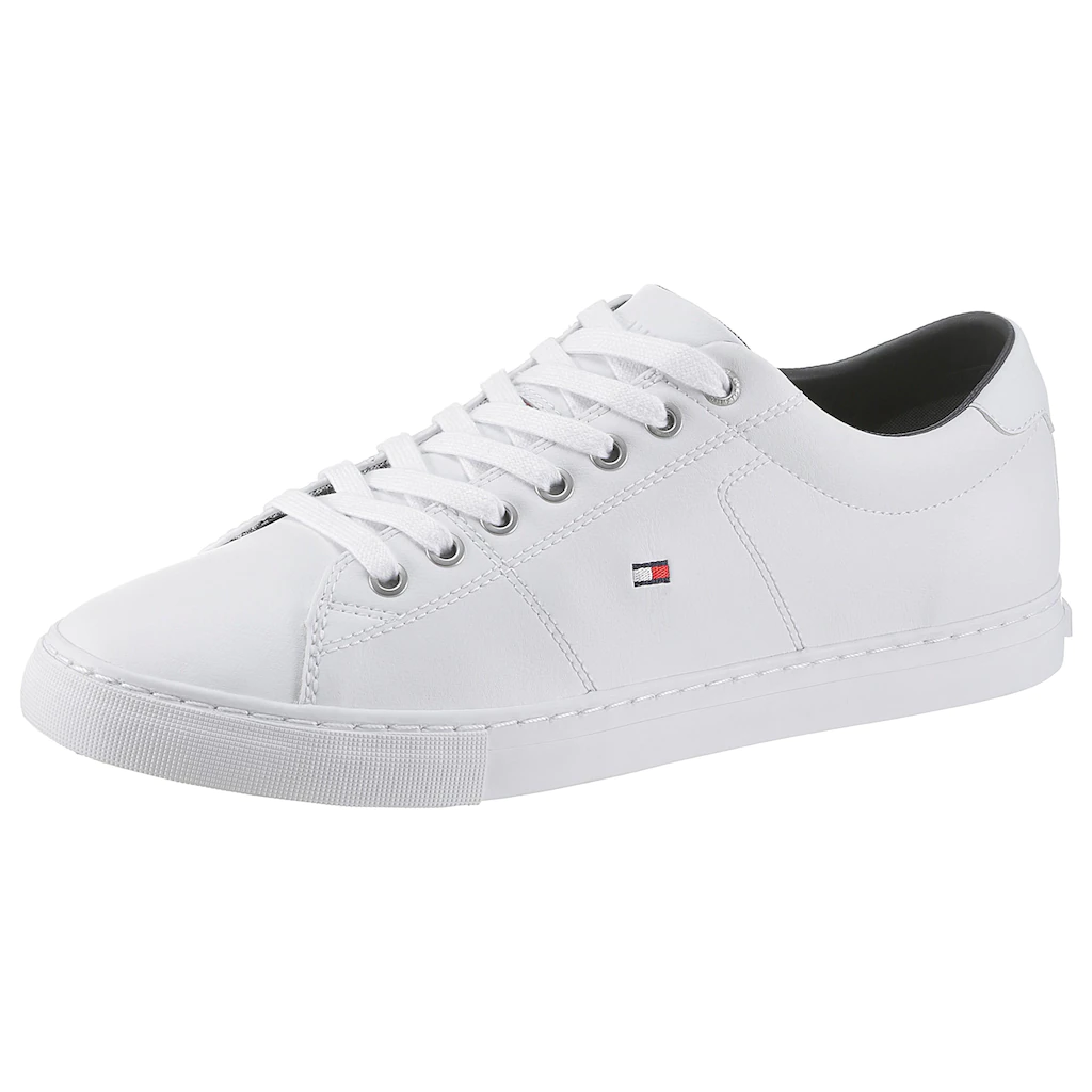 Tommy Hilfiger Sneaker »ESSENTIAL LEATHER SNEAKER« Freizeitschuh Halbschuh Schnürschuh online bestellen