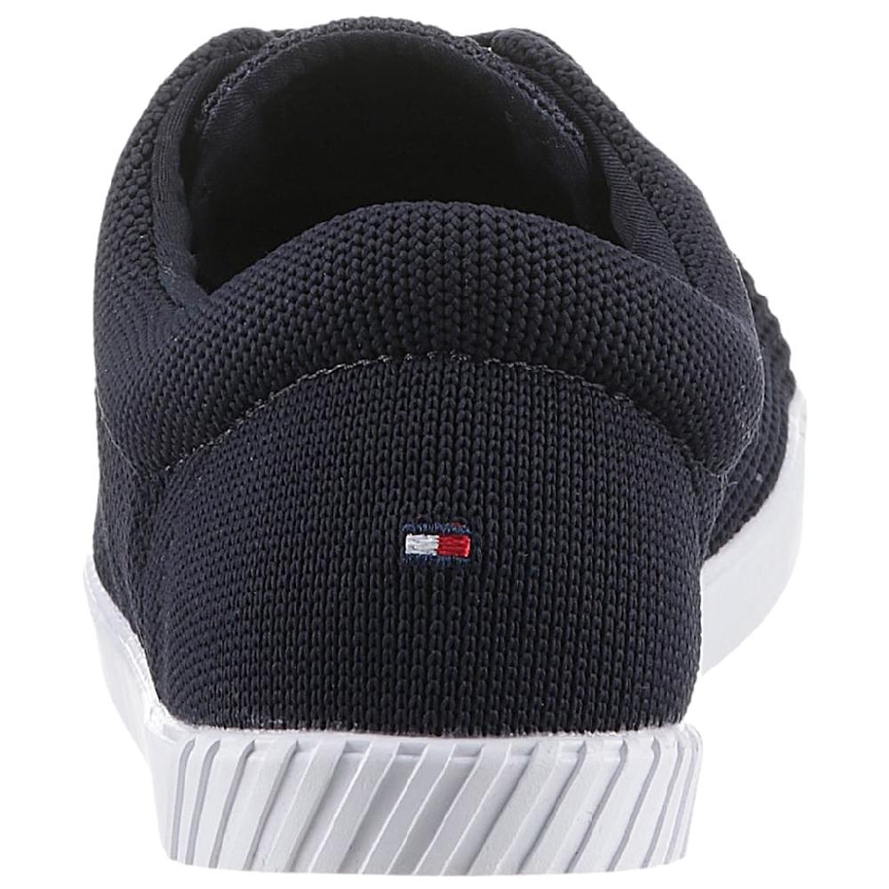 Tommy Hilfiger Sneaker »FLAG LACE UP SNEAKER KNIT« Freizeitschuh Halbschuh Schnürschuh Mit Seitlichem Flaggen-Label Online Bestellen