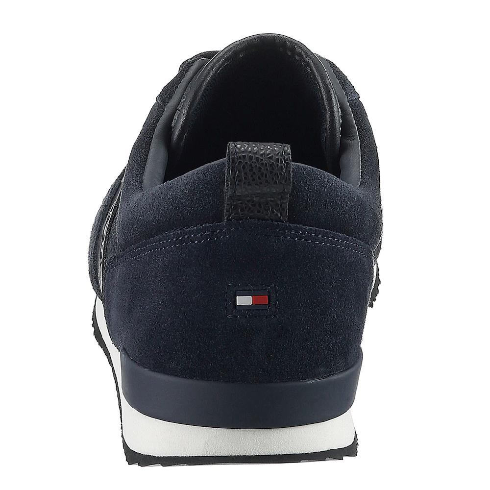 Tommy Hilfiger Sneaker »ICONIC LEATHER SUEDE MIX RUNNER« Im Materialmix Freizeitschuh Halbschuh Schnürschuh Bestellen