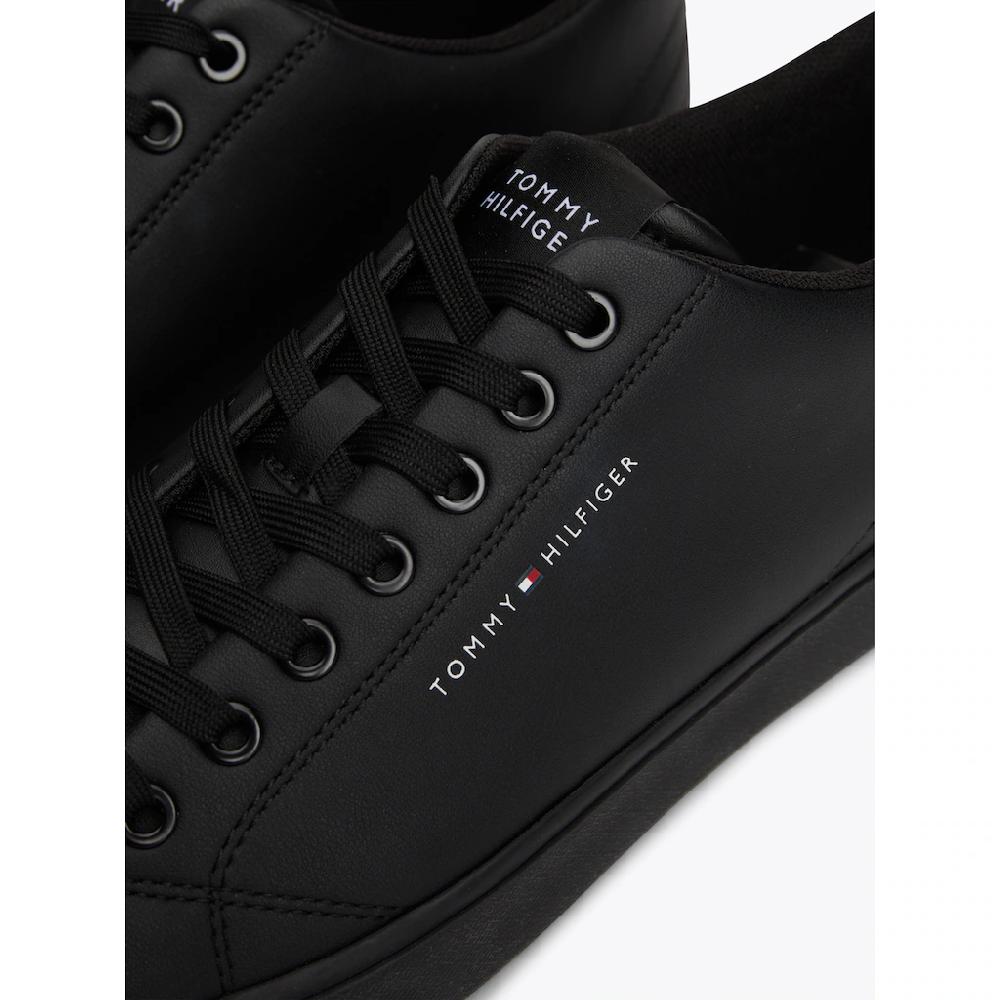 Tommy Hilfiger Sneaker »TH HI VULC CORE LOW LEATHER ESS« Freizeitschuh Halbschuh Schnürschuh Mit Ziernähten An Der Ferse Bestellen