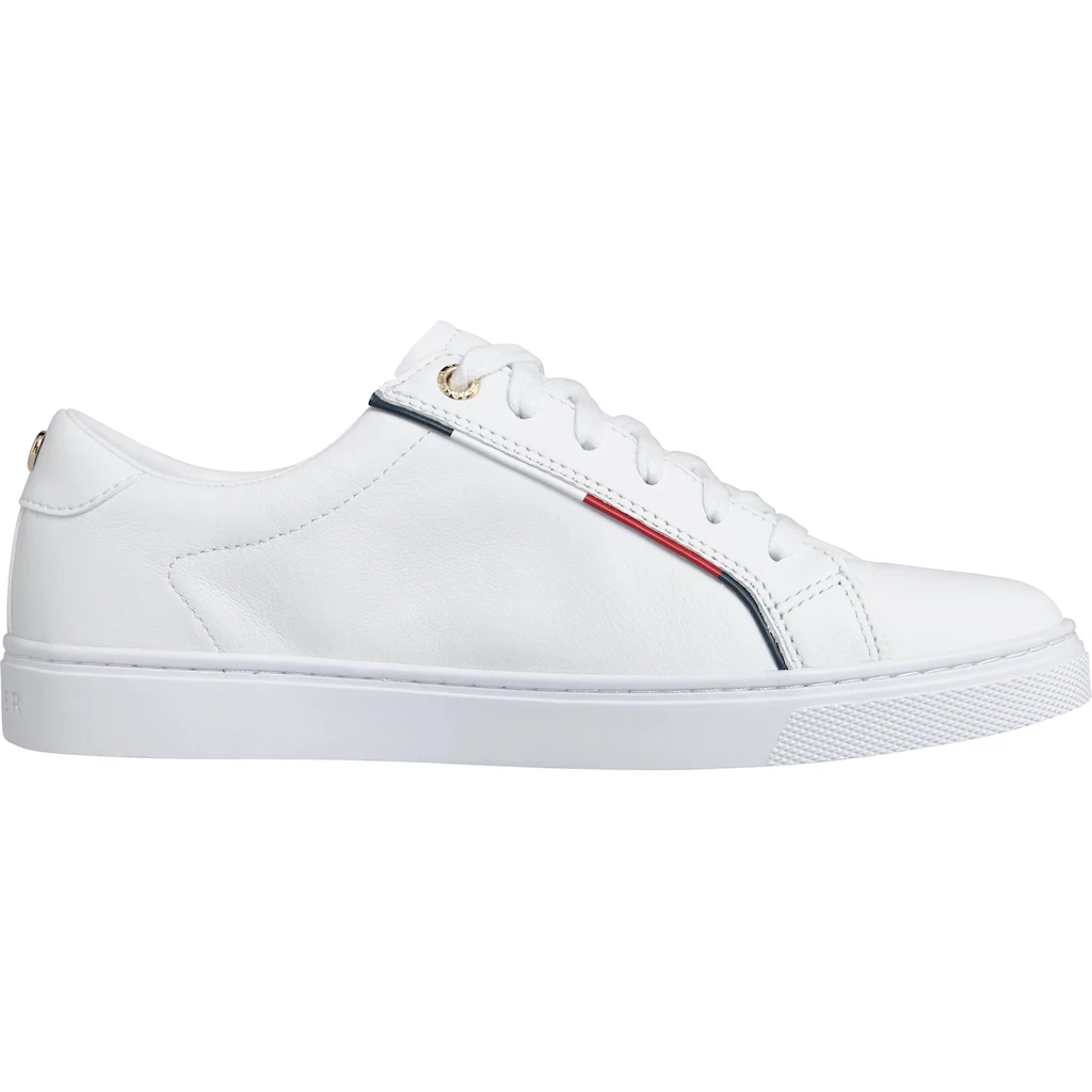 Tommy Hilfiger Sneaker »TOMMY HIFLIGER SIGNATURE SNEAKER« Mit Bunter Paspellierung Freizeitschuh Halbschuh Schnürschuh Auf Rechnung Online Kaufen