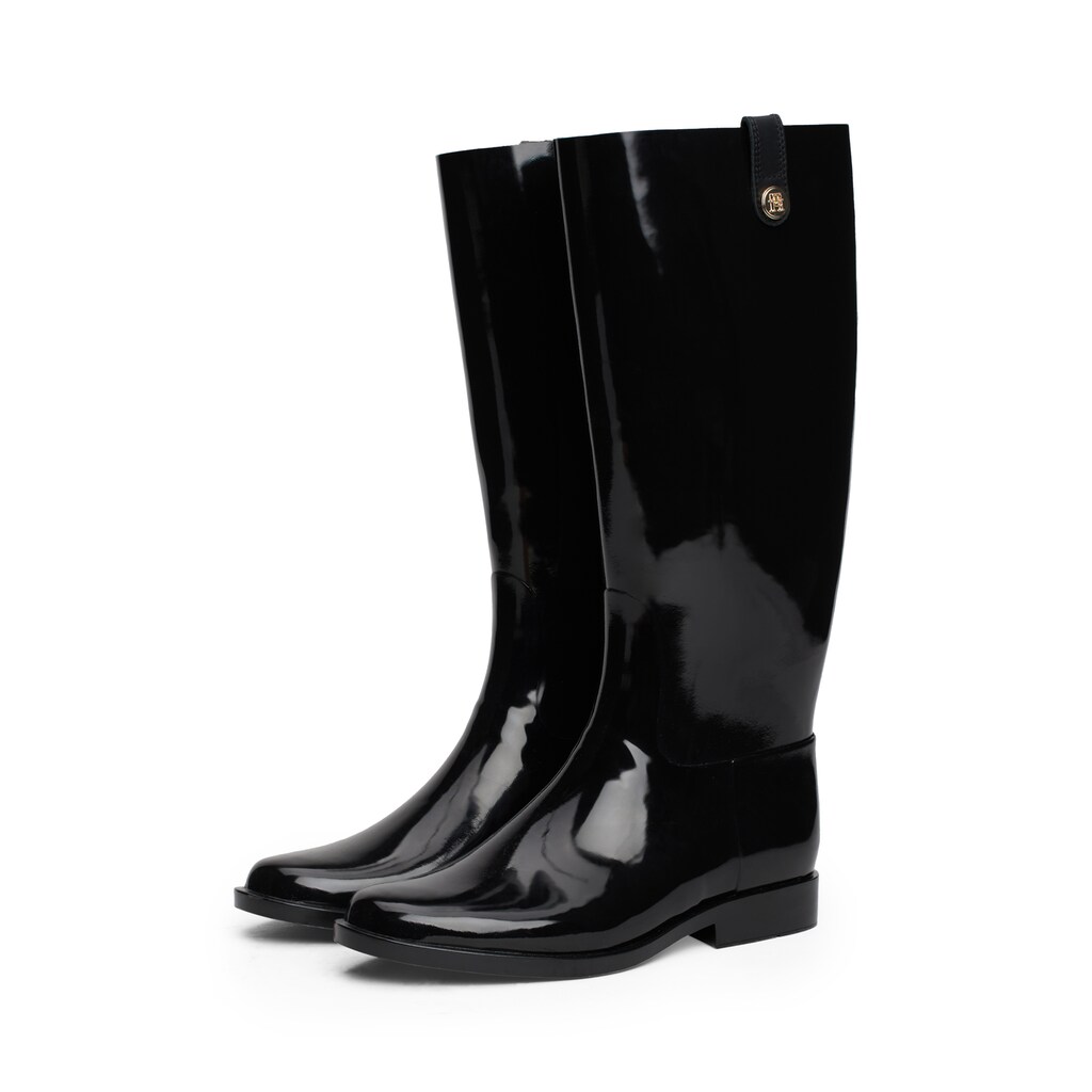 Tommy Hilfiger Stiefel »TH STUD RUBBER LONG RAINBOOT« Gummistiefel Langschaftstiefel Schlupfstiefel mit TH-Logo-Niete online bestellen