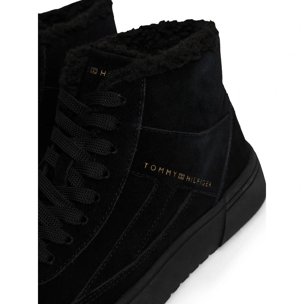 Tommy Hilfiger Winterboots »SUEDE VULC WINTER SNEAKER HI« High-Top Sneaker Schnürboots Stiefelette Mit Seitlichem Logo Kaufen