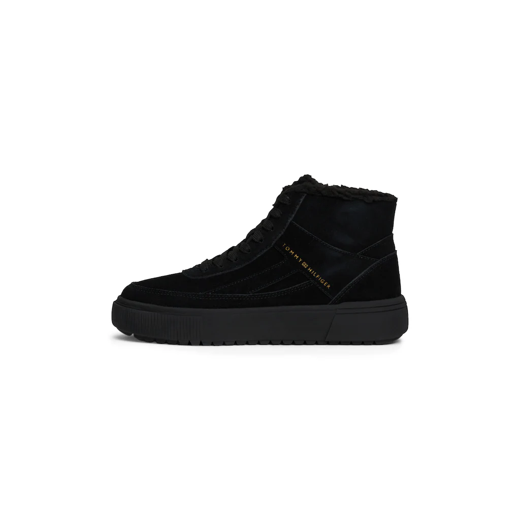 Tommy Hilfiger Winterboots »SUEDE VULC WINTER SNEAKER HI« High-Top Sneaker Schnürboots Stiefelette mit seitlichem Logo kaufen