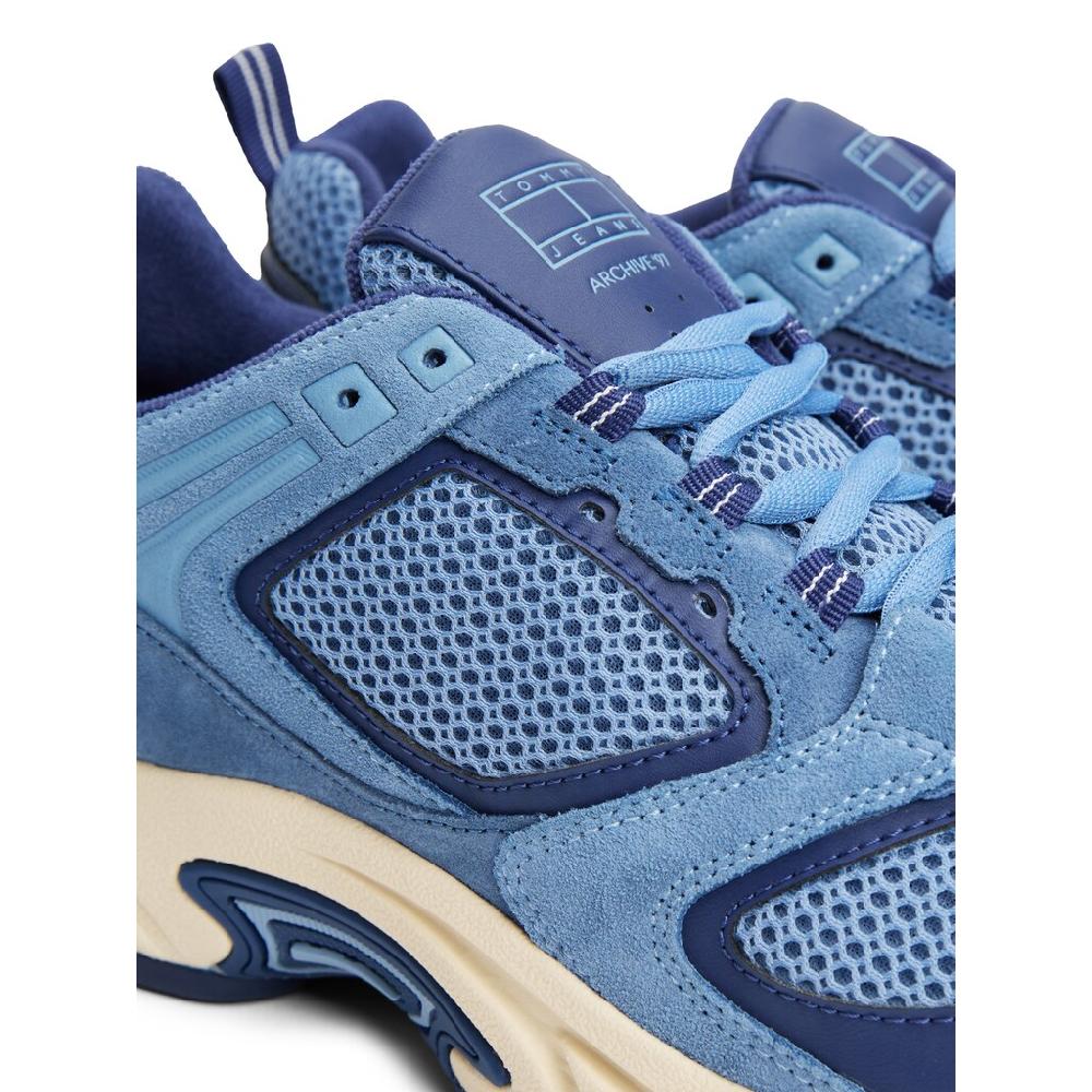 Tommy Jeans Keilsneaker »ARCHIVE'97« Freizeitschuh Halbschuh Schnürschuh Im Leichten Materialmix