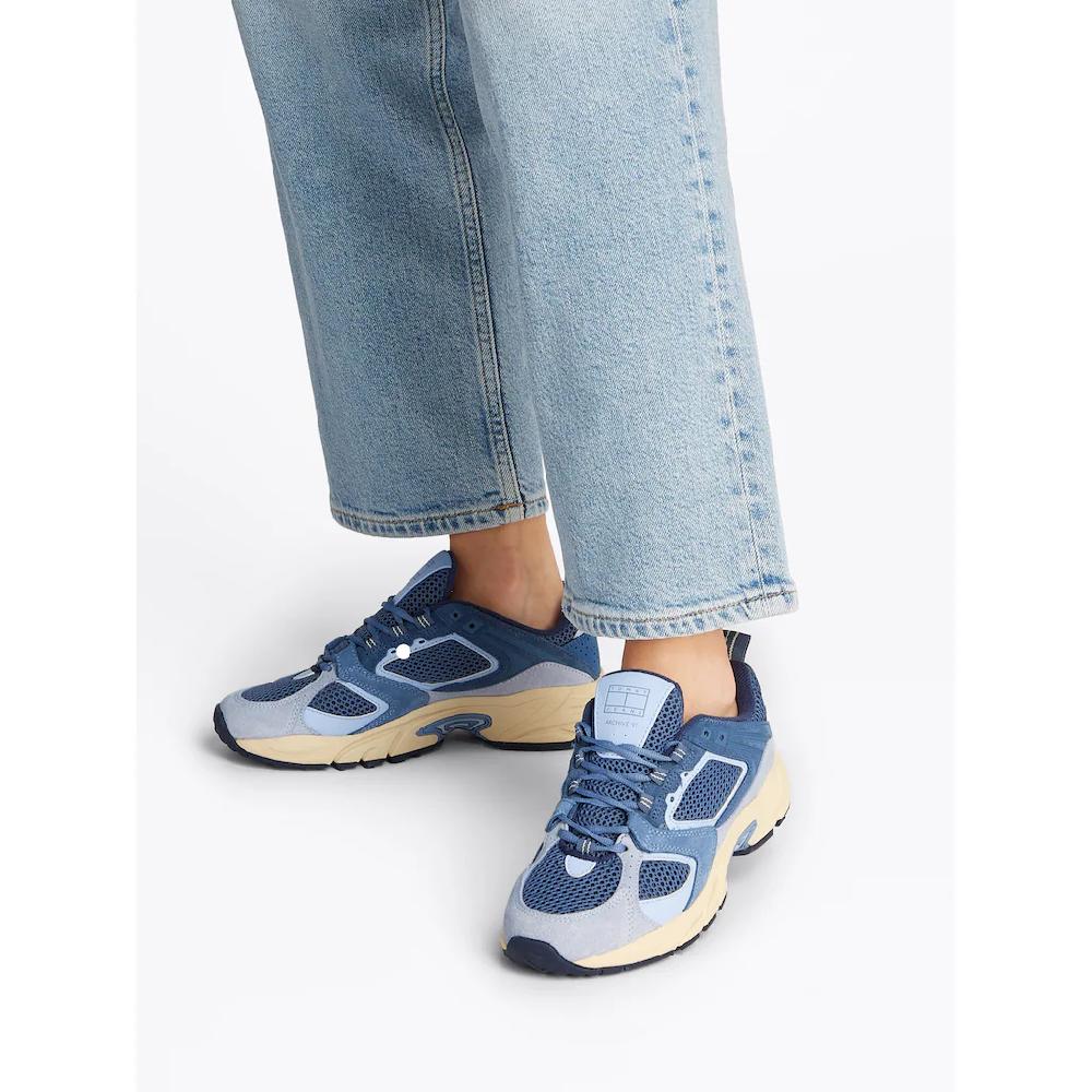 Tommy Jeans Keilsneaker »ARCHIVE'97« Frühlingsschuh Halbschuh Schnürschuh Mit Logo An Der Zunge