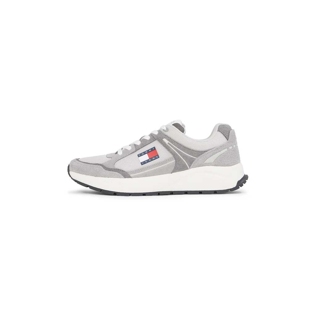 Tommy Jeans Keilsneaker »TJM RUNNER MIX MATERIAL« Keilabsatz Freizeitschuh Halbschuh Schnürschuh Mit Logoflagge Kaufen