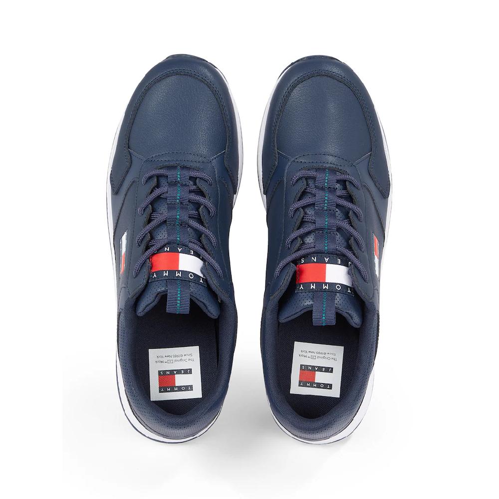 Tommy Jeans Keilsneaker »TOMMY JEANS FLEXI RUNNER« Freizeitschuh Halbschuh Schnürschuh Mit Seitlicher Logoflagge Online Bestellen