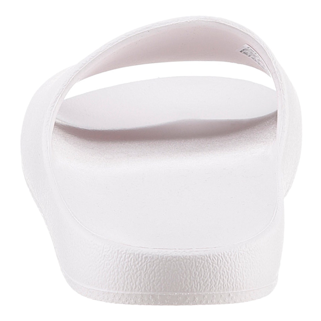 Tommy Jeans Pantolette »TJW PRINTED PU POOL SLIDE« Plateau Sommerschuh Schlappen Mit Logoschriftzug Auf Der Bandage Kaufen