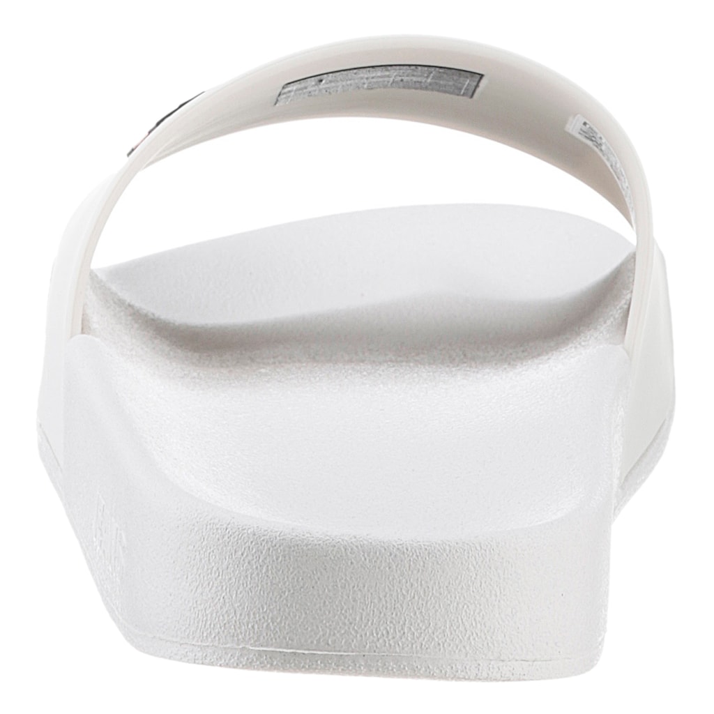 Tommy Jeans Pantolette »TOMMY JEANS FLAG POOL SLD ESS« Sommerschuh Schlappen Mit Farbiger Logoflagge Bestellen