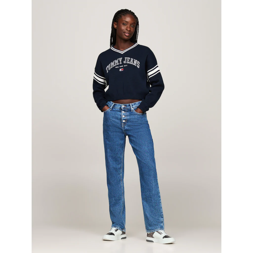 Tommy Jeans Plateausneaker »THE BROOKLYN METALLIC« Freizeitschuh Halbschuh Schnürschuh Mit Seitlichem Logo Kaufen