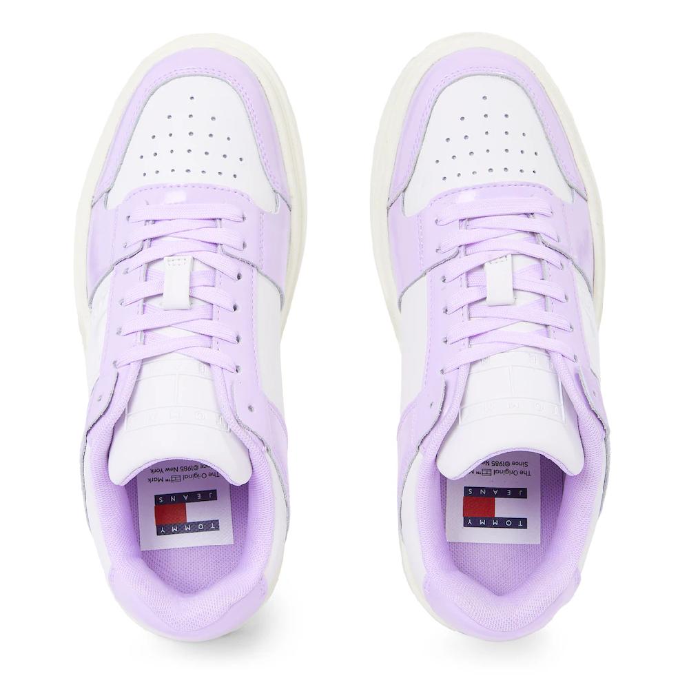 Tommy Jeans Plateausneaker »THE BROOKLYN PATENT« Mit Kontrastbesatz Freizeitschuh Halbschuh Schnürschuh Online Kaufen