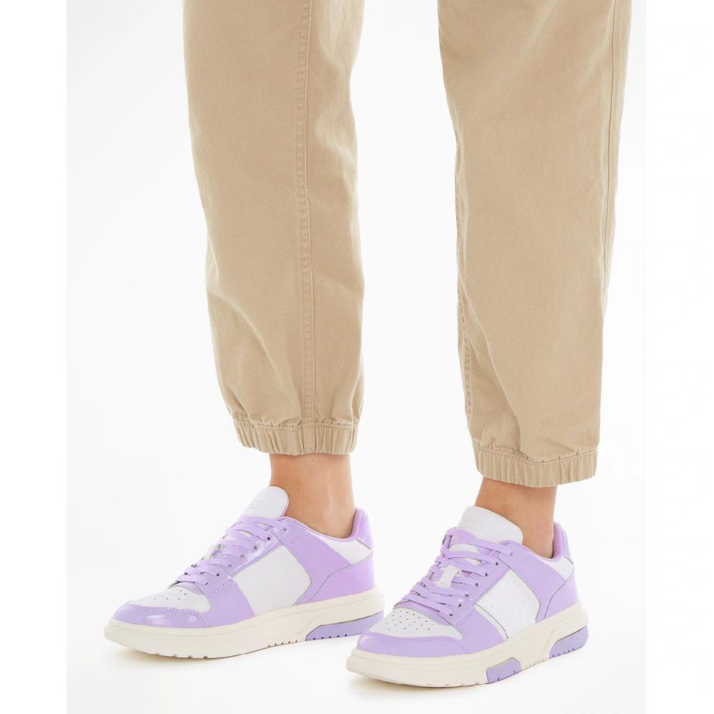 Tommy Jeans Plateausneaker »THE BROOKLYN PATENT« Mit Kontrastbesatz Freizeitschuh Halbschuh Schnürschuh Online Kaufen