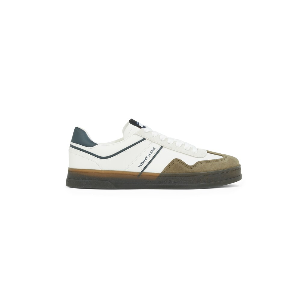 Tommy Jeans Plateausneaker »THE GREENWHICH RETRO« Freizeitschuh Halbschuh Schnürschuh Mit Farbigen Kontrastbesätzen Online Kaufen