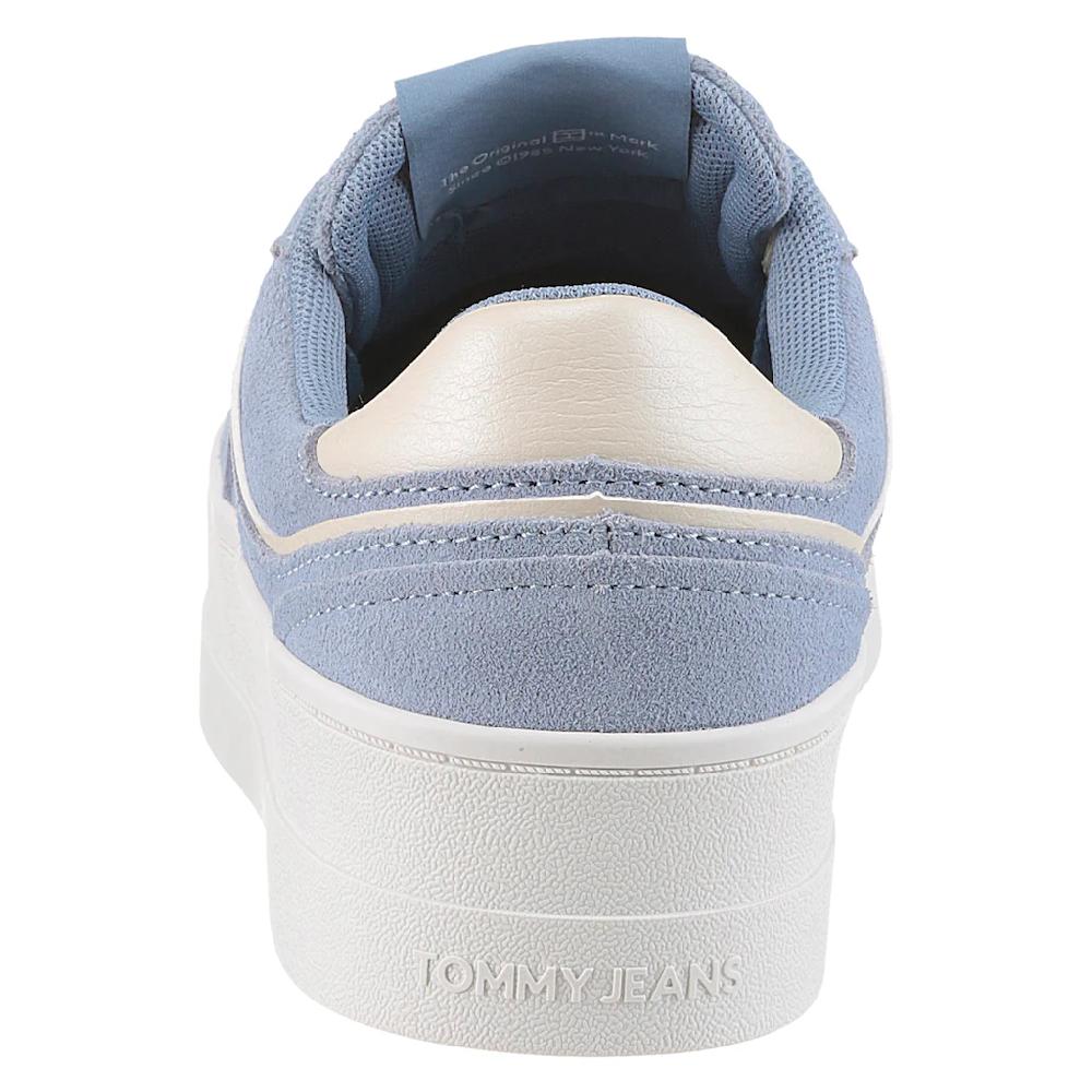 Tommy Jeans Plateausneaker »THE GREENWICH FLATFORM ELEVATED« Schnürschuh Freitzeitschuh Halbschuh Mit Logo-Aufnäher Online Bestellen