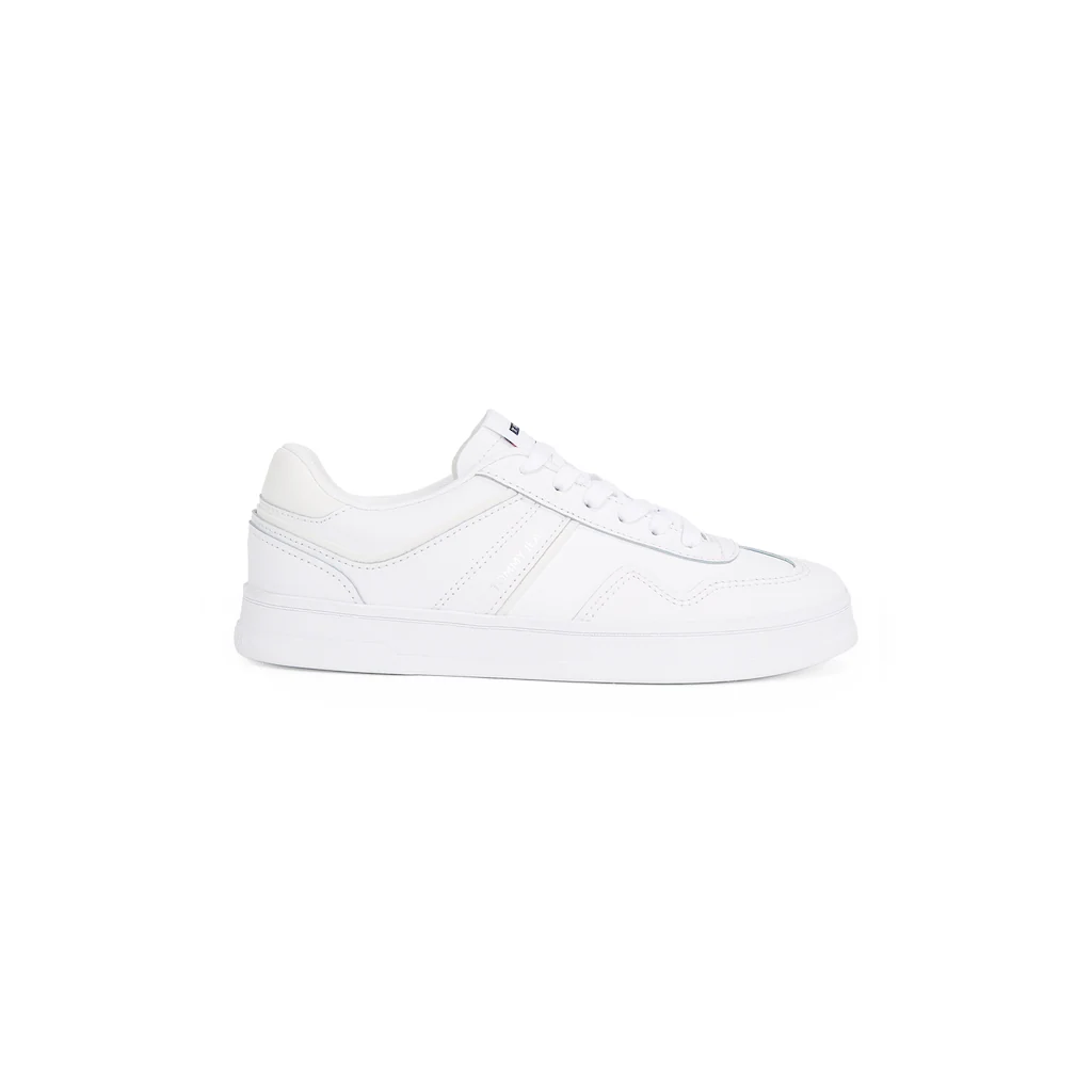 Tommy Jeans Plateausneaker »THE GREENWICH LEATHER« Freizeitschuh Halbschuh Schnürschuh Im Basket-Look Online Kaufen