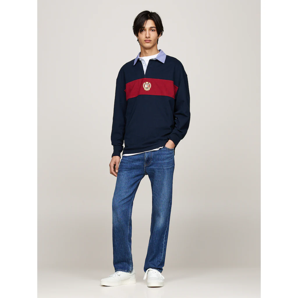 Tommy Jeans Plateausneaker »THE GREENWICH MIX MEDIA« Freitzeitschuh Schnürschuh Halbschuh Mit Logoflagge Kaufen