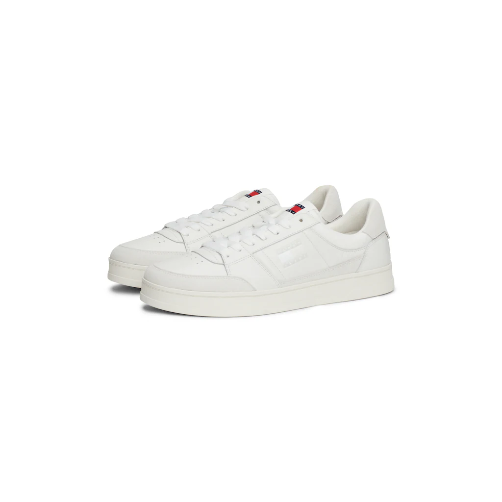 Tommy Jeans Plateausneaker »THE GREENWICH MIX MEDIA« Freitzeitschuh Schnürschuh Halbschuh Mit Logoflagge Kaufen