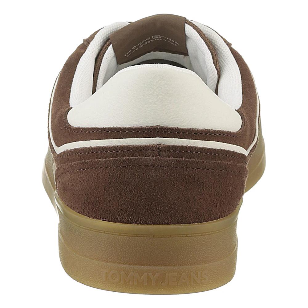 Tommy Jeans Plateausneaker »THE GREENWICH SUEDE« Freizeitschuh Halbschuh Schnürschuh Mit Gepolstertem Schaftrand Kaufen
