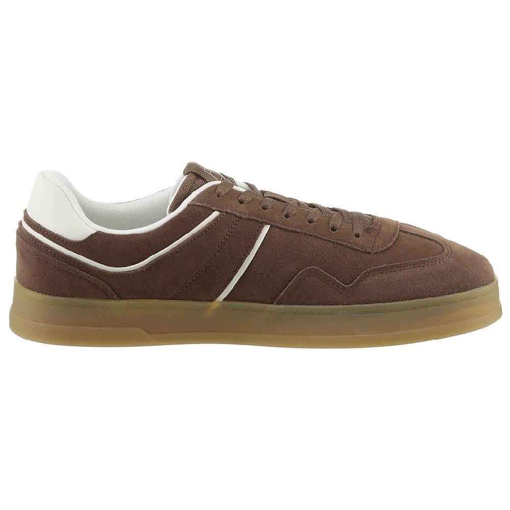 Tommy Jeans Plateausneaker »THE GREENWICH SUEDE« Freizeitschuh Halbschuh Schnürschuh Mit Gepolstertem Schaftrand Kaufen