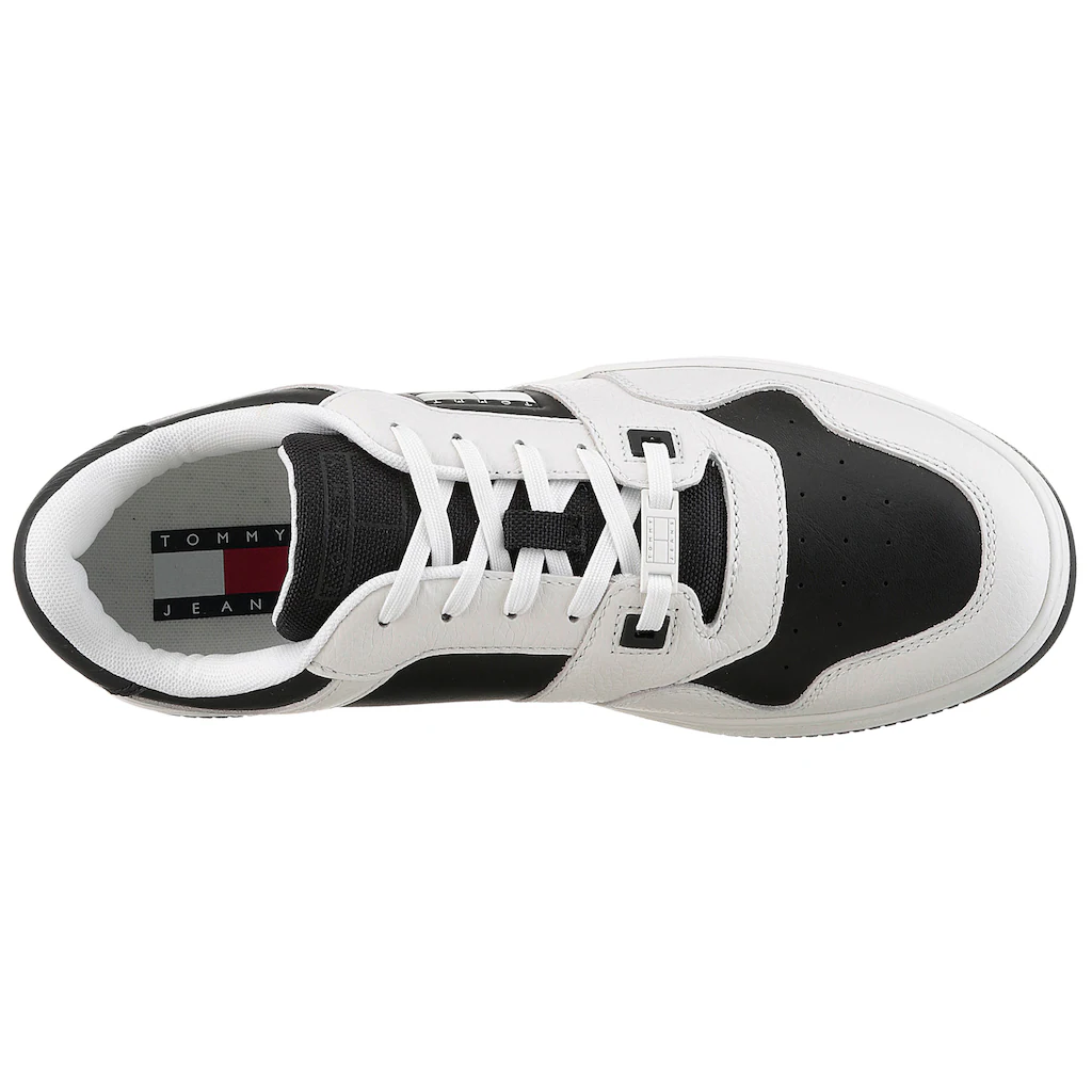 Tommy Jeans Plateausneaker »TJM RETRO BASKET CUPSOLE TUMBLE« Freizeitschuh Halbschuh Schnürschuh Mit Gepolstertem Schaftrand Online Bestellen