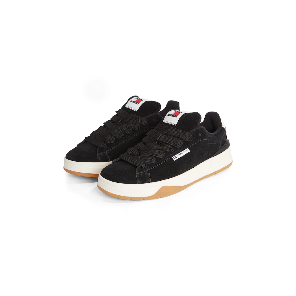Tommy Jeans Plateausneaker »TJM SKATER SNEAKER« Freizeitschuh Halbschuh Schnürschuh Mit Seitlichem Label ▷ Für