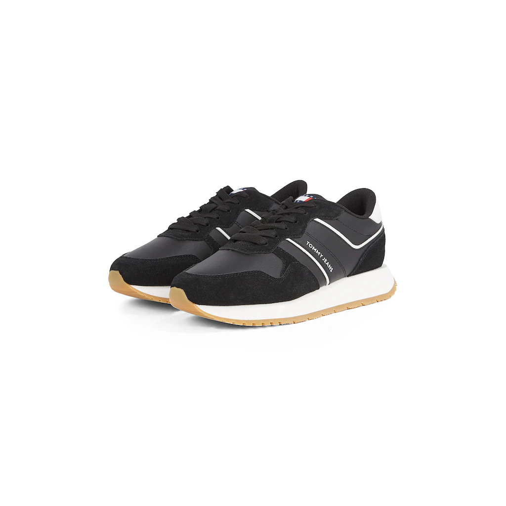Tommy Jeans Plateausneaker »TJW EVA RETRO RUNNER« Freizeitschuh Halbschuh Schnürschuh Mit Gepolstertem Schaftrand Kaufen