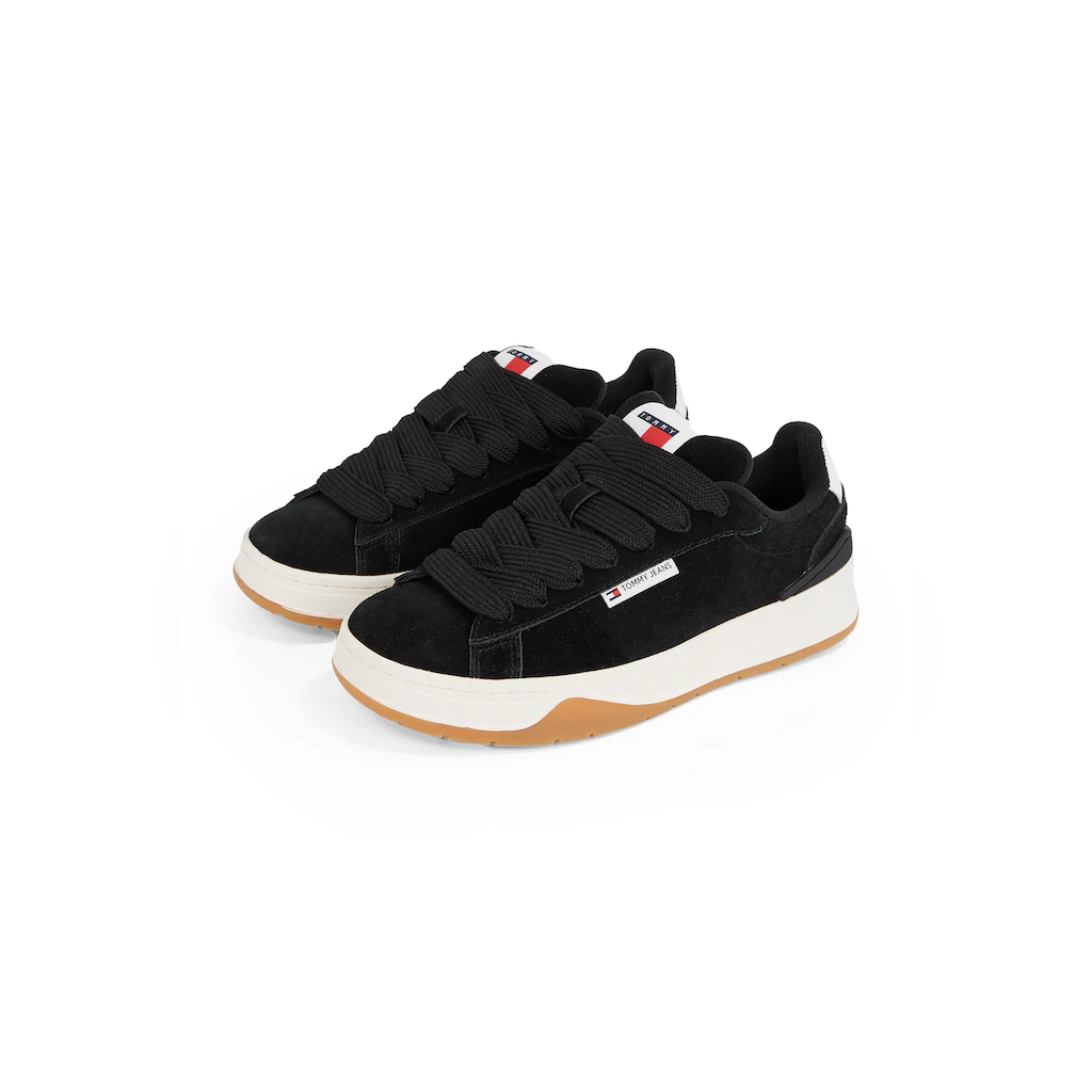 Tommy Jeans Plateausneaker »TJW SKATE SNEAKER« Freizeitschuh Halbschuh Schnürschuh Mit Gepolstertem Schaftrand Online Bestellen