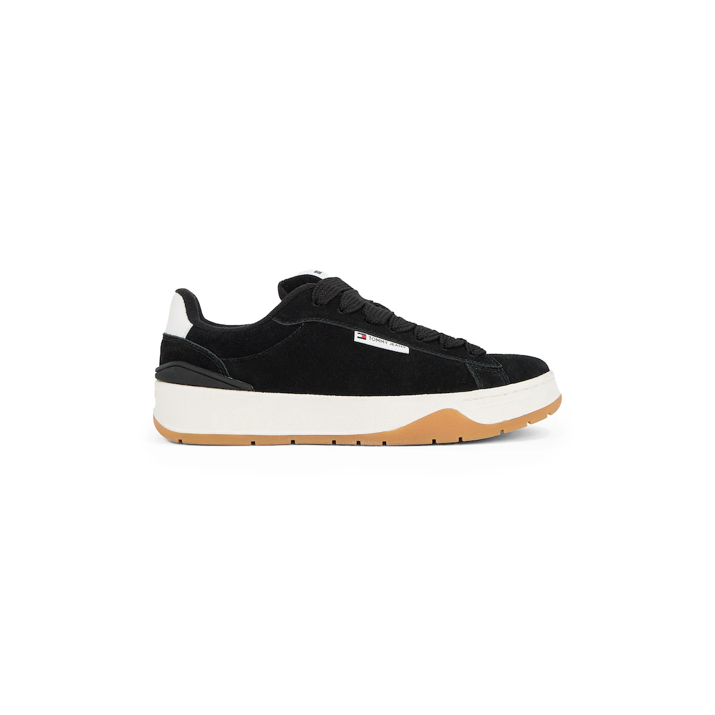Tommy Jeans Plateausneaker »TJW SKATE SNEAKER« Freizeitschuh Halbschuh Schnürschuh Mit Gepolstertem Schaftrand Online Bestellen