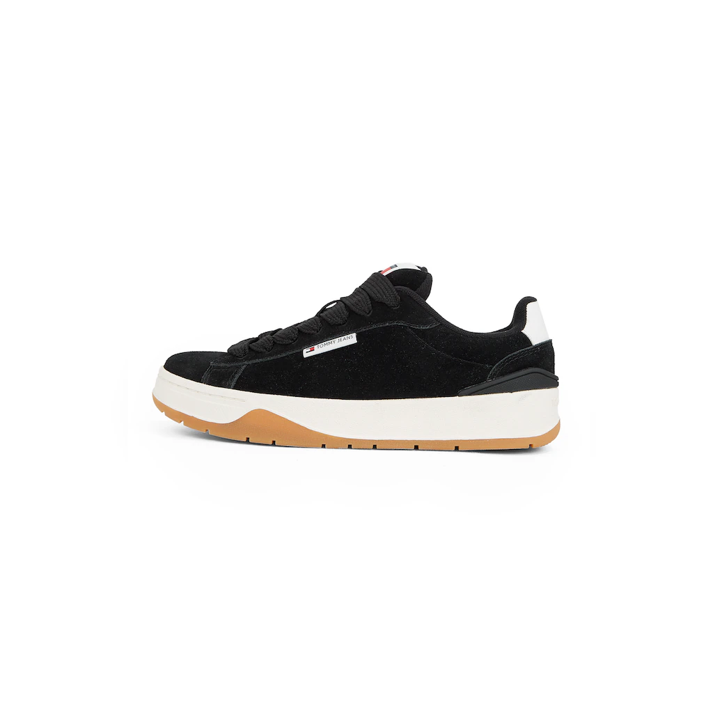 Tommy Jeans Plateausneaker »TJW SKATE SNEAKER« Freizeitschuh Halbschuh Schnürschuh mit gepolstertem Schaftrand online bestellen