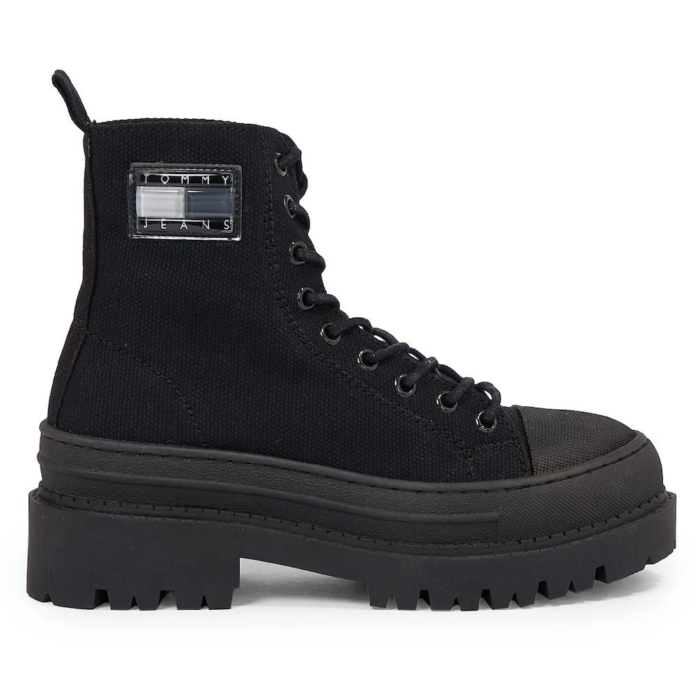 Tommy Jeans Schnürboots »TJW FOXING CANVAS BOOT« Bestellen