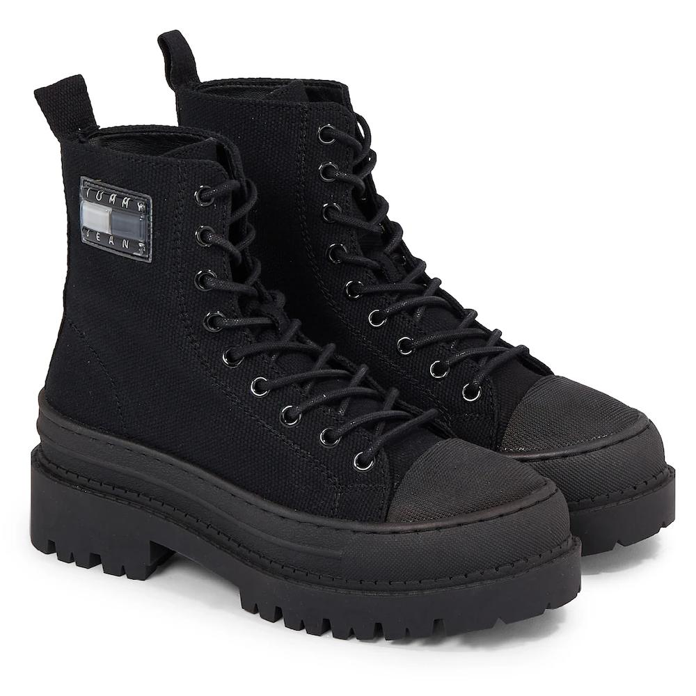Tommy Jeans Schnürboots »TJW FOXING CANVAS BOOT« bestellen