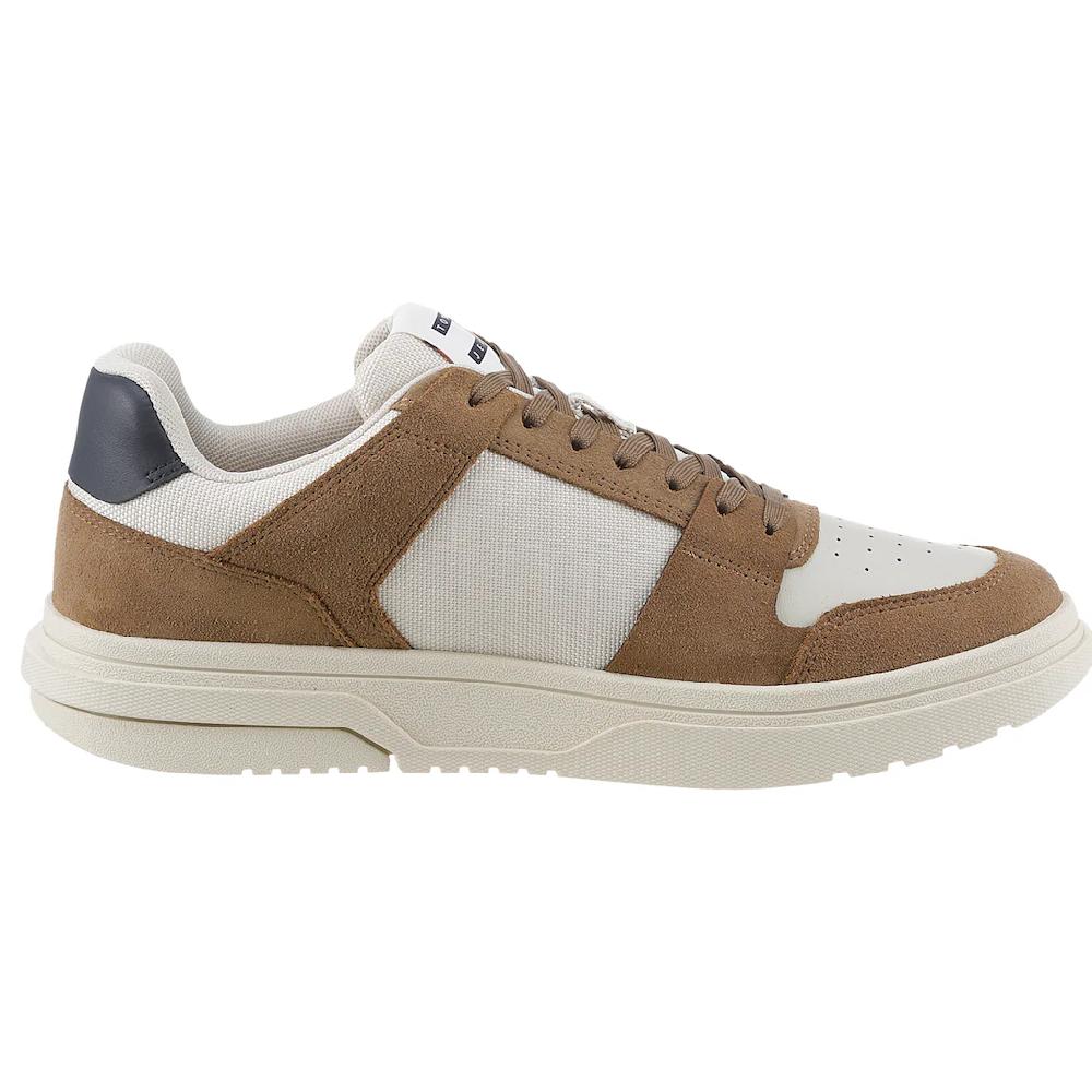Tommy Jeans Sneaker »THE BROOKLYN MIX MAT.« Freizeitschuh Halbschuh Schnürschuh Mit Seitlichem Logo ▷ Für