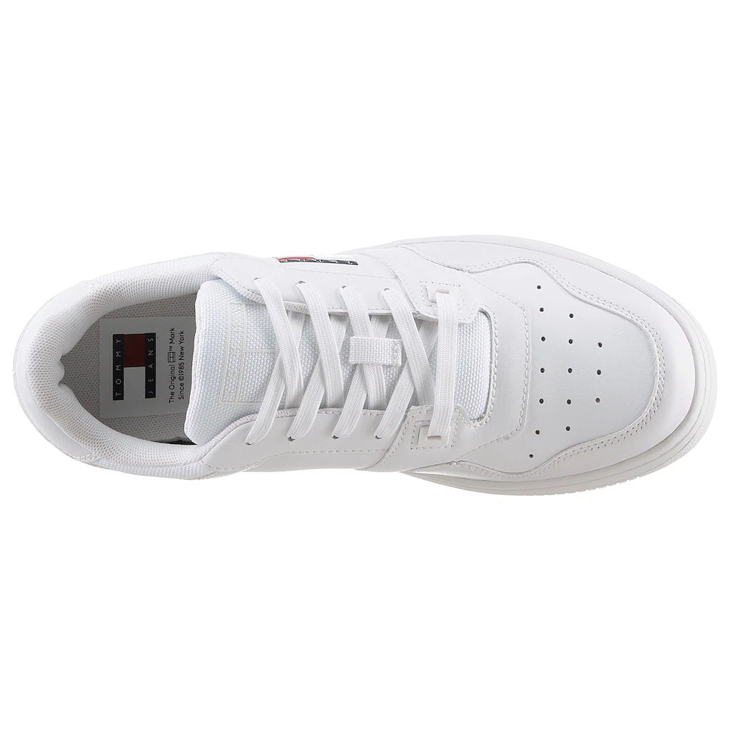 Tommy Jeans Sneaker »TJM RETRO BASKET ESS« Freizeitschuh Halbschuh Schnürschuh Im Basket-Style Online Bestellen