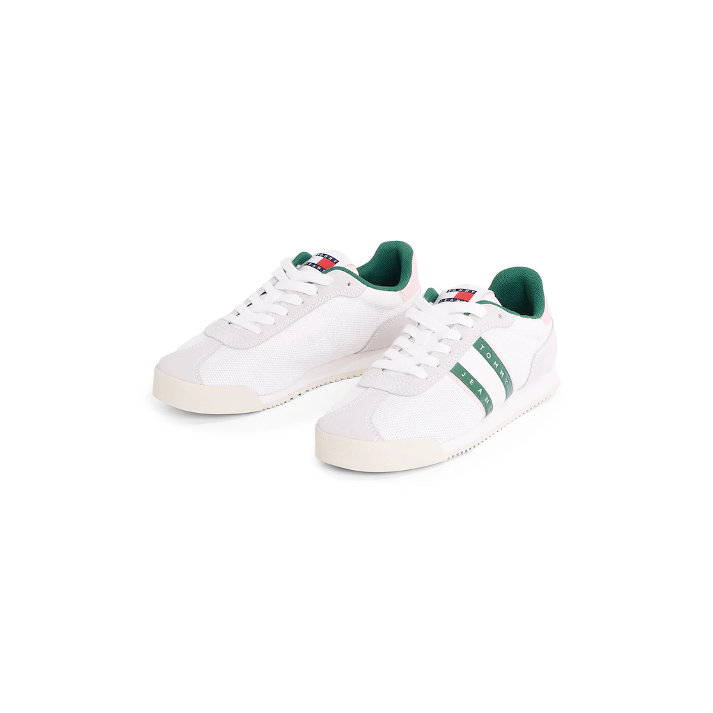 Tommy Jeans Sneaker »TJW LOW PROFILE RUNNER« Freizeitmode Halbschuh Schnürschuh mit Kontrastbesatz online kaufen