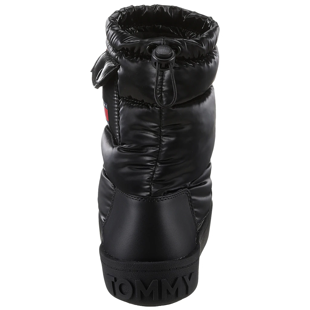 Tommy Jeans Snowboots »TJW WINTER FEMININE BOOT« Plateau Schneestiefel Winterboots Zum Schlupfen Online Bestellen