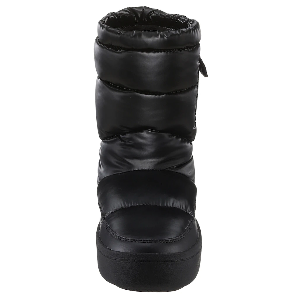 Tommy Jeans Snowboots »TJW WINTER FEMININE BOOT« Plateau Schneestiefel Winterboots Zum Schlupfen Online Bestellen
