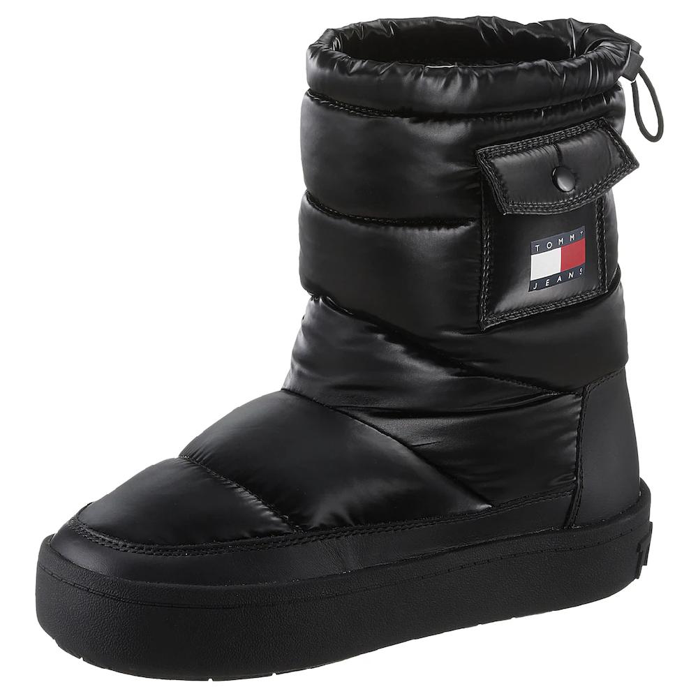 Tommy Jeans Snowboots »TJW WINTER FEMININE BOOT« Plateau Schneestiefel Winterboots zum Schlupfen online bestellen