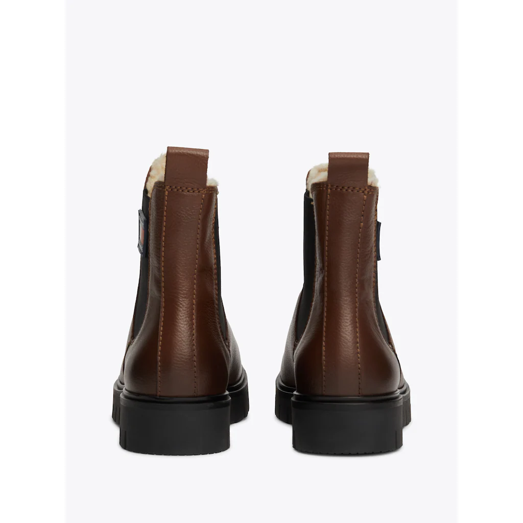 Tommy Jeans Winterboots »TJW CHELSEA BOOT WL« Blockabsatz Plateau Chelseaboots Schlupfschuh Mit Seitlichem Logo ▷ Für